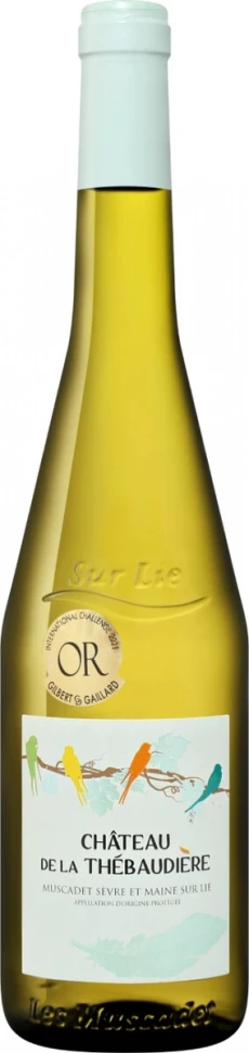 Вино Chateau de la Thebaudiere, Muscadet Sevre et Maine "Sur Lie" AOC, 2023