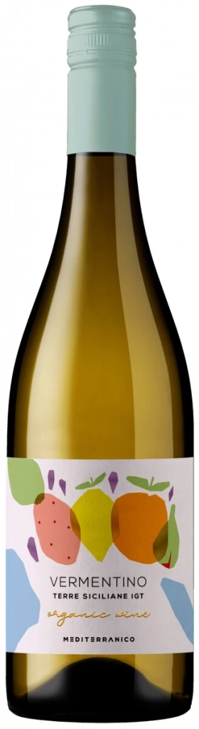 Вино Settesoli, Mediterranico Vermentino, Terre Siliciane IGT, 2023, 0.75 л