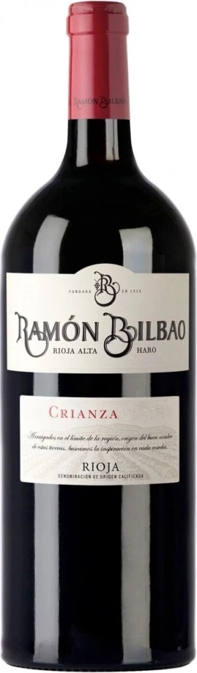 Вино Bodegas Ramon Bilbao, Crianza, Rioja DOC, 2020, 1.5 л