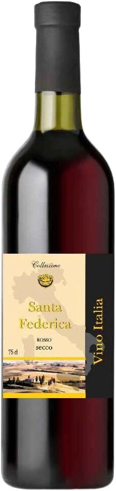 Вино "Santa Federica" Rosso Secco