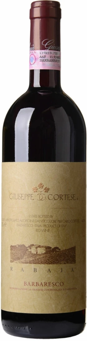 Вино Giuseppe Cortese, Rabaja Barbaresco DOCG, 2012