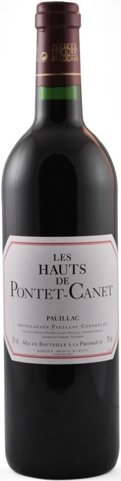Вино Les Hauts de Pontet-Canet, Pauillac AOC, 2011