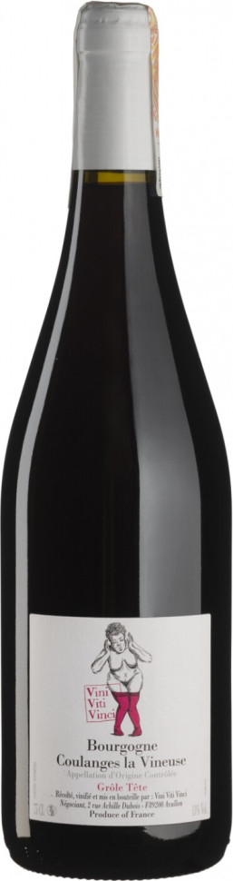 Вино Vini Viti Vinci Grole Tete Bourgogne Coulanges la Vineuse AOC