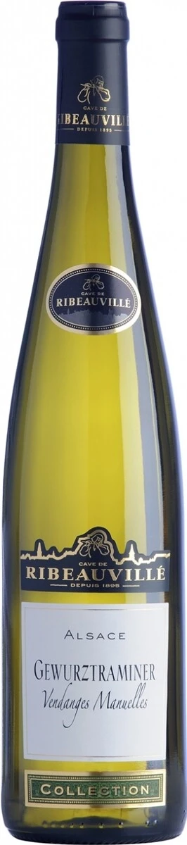 Вино Cave de Ribeauville, Gewurztraminer Vendanges Manuelles, Alsace AOC