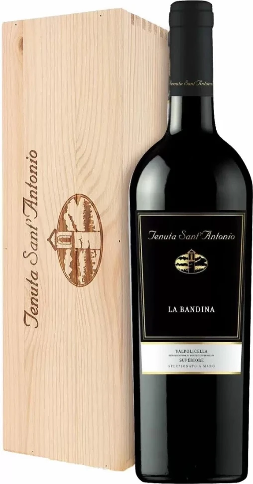 Вино Tenuta Sant'Antonio, La Bandina Valpolicella DOC Superiore, 2016, wooden box
