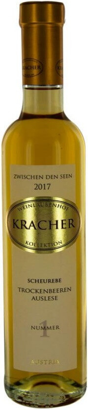 Вино Kracher TBA №1 Scheurebe Zwischen den Seen 2017 375 мл