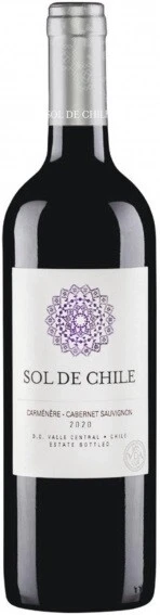 Вино Sol de Chile Carmenere-Cabernet Sauvignon, Valle Central DO, 2020