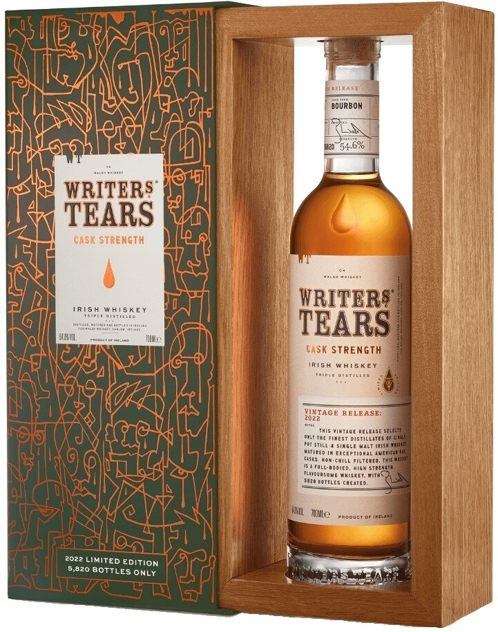 Виски Hot Irishman Writers Tears Cask Strength 54 6% gift box 700 мл