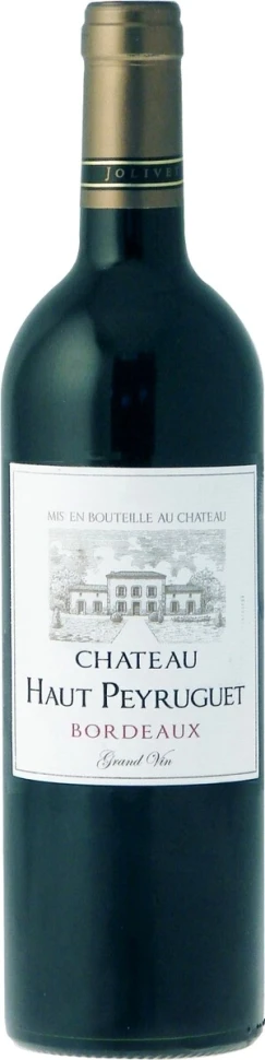 Вино Chateau Haut Peyruguet, Bordeaux AOC, 2012