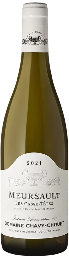 Вино Domaine Chavy-Chouet, Meursault Les Casse-Tetes AOC, 2021
