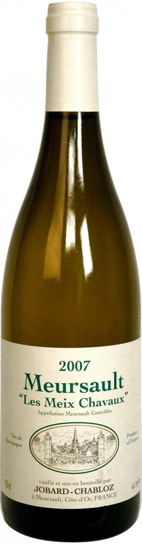 Вино Domaine Remi Jobard, Mersault Les Meix Chavaux AOC, 2007
