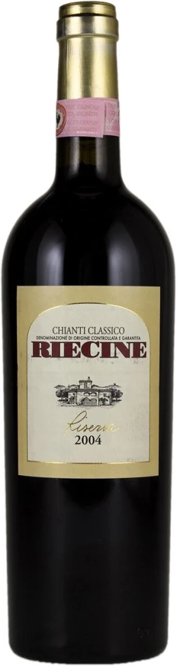 Вино Riecine, Chianti Classico DOCG Riserva, 2004, 1.5 л