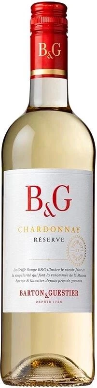 Вино Barton &amp; Guestier, Reserve Chardonnay, 2022