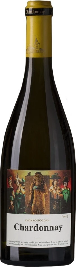 Вино Zvonko Bogdan, Chardonnay, 2023