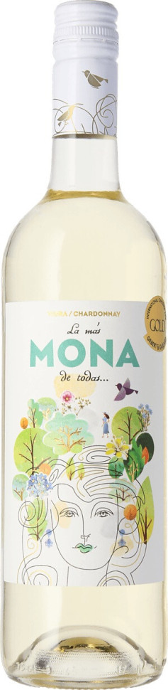 Вино Paniza La Mas Mona de Todas Viura Chardonnay 2019