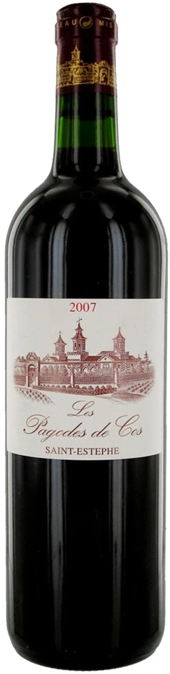 Вино Les Pagodes de Cos AOC Saint-Estephe, 2007