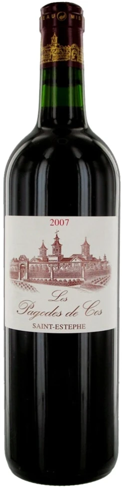 Вино Les Pagodes de Cos AOC Saint-Estephe, 2007
