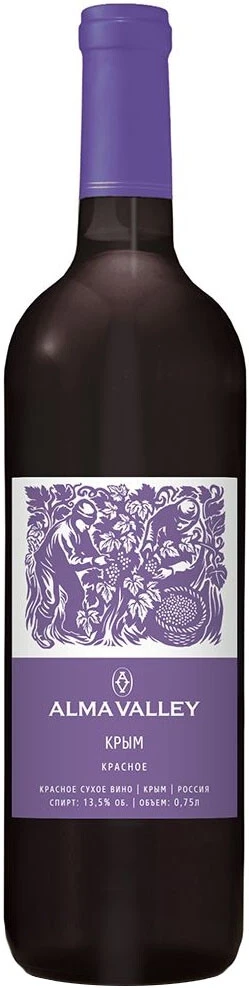 Вино Alma Valley Red, 2015