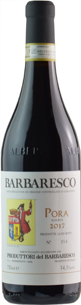 Вино Produttori del Barbaresco Barbaresco Riserva Pora DOCG 2017
