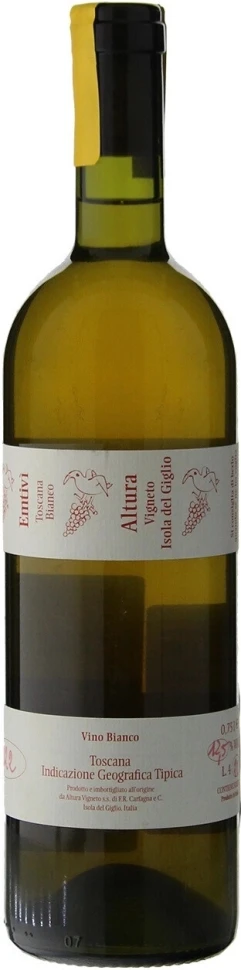 Вино Altura Vigneto, Emtivi Bianco, Toscana IGT, 2022