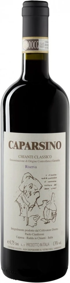 Вино Caparsa, Caparsino Chianti Classico Riserva DOCG, 2011
