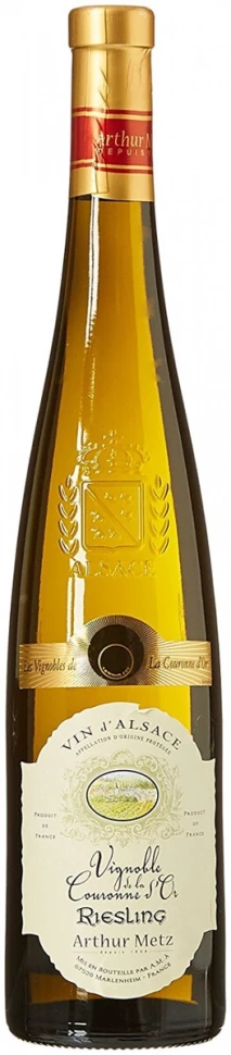 Вино Arthur Metz, Vignoble De La Couronne d'Or Riesling, Alsace AOP
