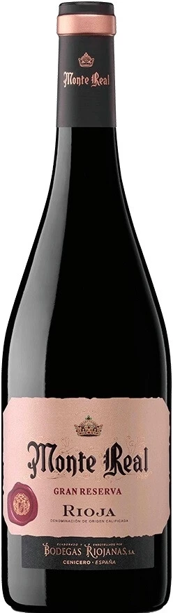 Вино "Monte Real" Gran Reserva, Rioja DOC, 2017