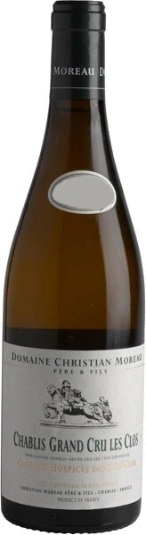 Вино Christian Moreau Pere et Fils, Chablis Grand Cru Les Clos AOC Clos des Hospices dans Les Clos, 2011