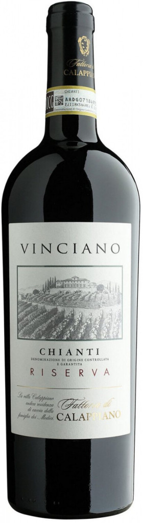Вино Fattoria di Calappiano Vinciano Chianti Riserva DOCG 2015