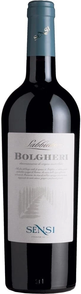 Вино Sensi, Sabbiato Bolgheri DOC, 1.5 л