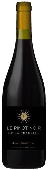Вино Le Pinot Noir de la Chapelle, Pays d'Herault IGP, 2021