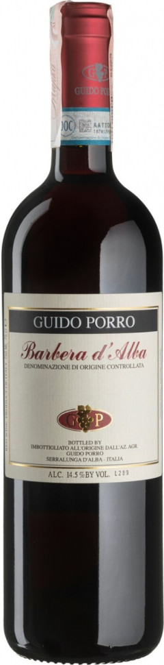 Вино Guido Porro Barbera d Alba DOC