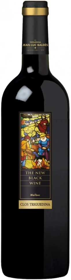 Вино Clos Triguedina, The New Black Wine Cahors AOC, 2008