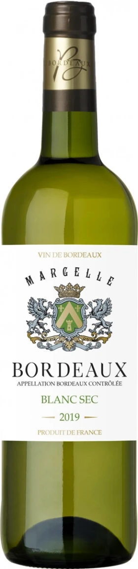 Вино La Guyennoise, "Margelle" Bordeaux AOC Blanc Sec