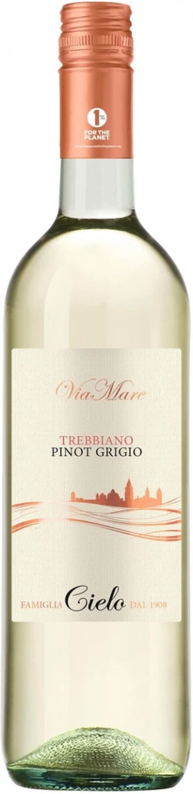 Вино Cielo e Terra, Trebbiano-Pinot Grigio, 2023