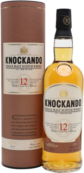 Виски Knockando 12 Years Old gift box 700 мл