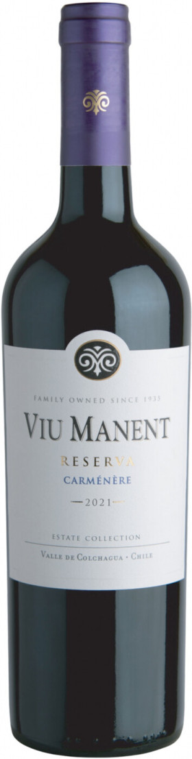 Вино Viu Manent Estate Collection Reserva Carmenere Colchagua Valley DO 2021