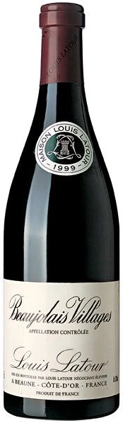 Вино Louis Latour, Beaujolais-Villages AOC, 2009