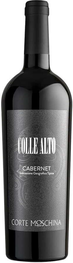 Вино Corte Moschina, Colle Alto Cabernet, Veneto IGT, 2018