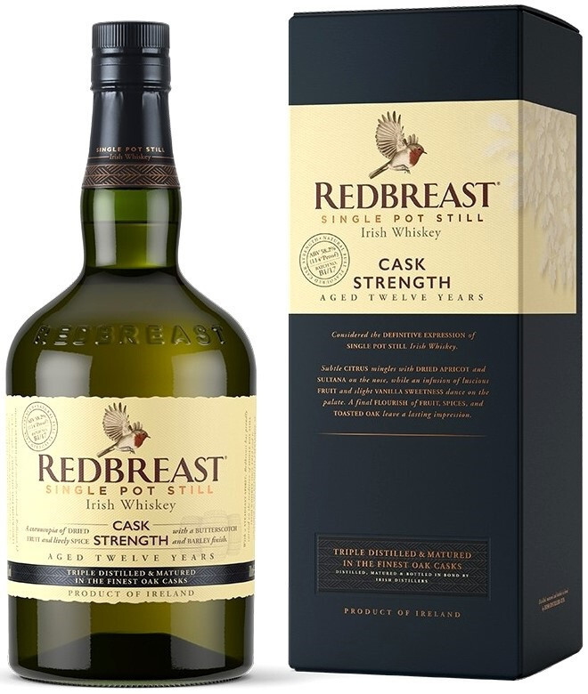 Виски Redbreast Cask Strength Edition 12 Years Old 57 6% gift box 700 мл