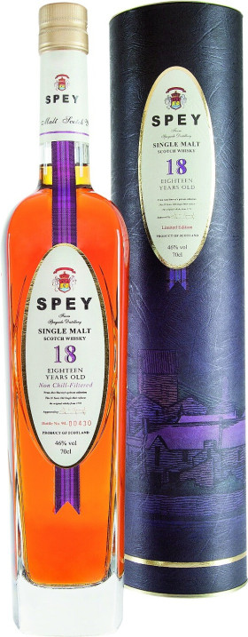 Виски Spey 18 Years Old gift tube 700 мл