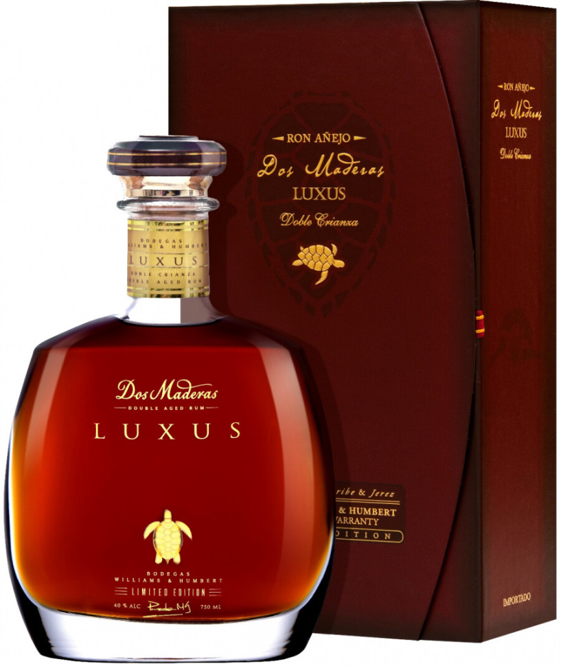 Ром Williams & Humbert Dos Maderas Luxus gift box 0.7 л