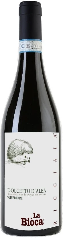 Вино La Bioca, Ricciaia, Dolcetto d'Alba DOC Superiore, 2015