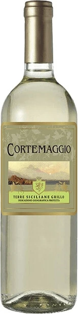Вино "Cortemaggio" Grillo, Terre Siciliane IGT, 2018