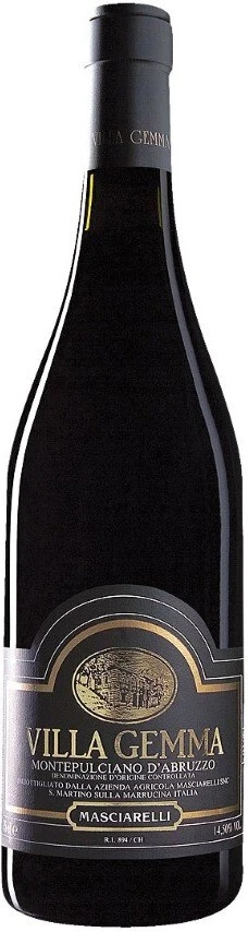 Вино Masciarelli, Villa Gemma Montepulciano d'Abruzzo DOC, 2007