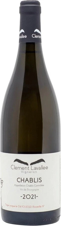 Вино Clement Lavallee, Chablis AOC, 2021