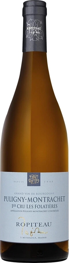 Вино Ropiteau, Puligny Montrachet Premier Cru Les Folatieres AOC, 2014