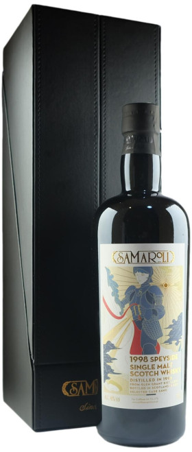 Виски Samaroli Glen Grant Speyside Single Malt 1998 gift box 700 мл