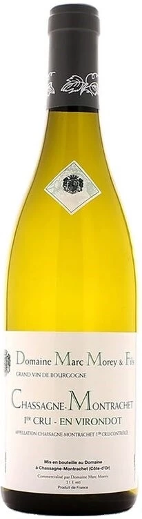Вино Domaine Marc Morey &amp; Fils, Chassagne-Montrachet Premier Cru En Virondot AOC, 2011