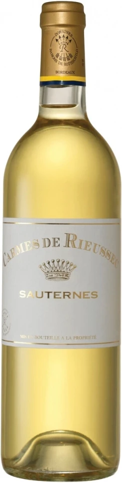 Вино Carmes de Rieussec, Sauternes AOC, 2018